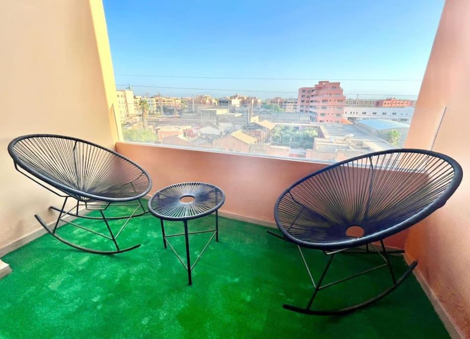 Cozy&Elegant Apartment/Pool/City Center/Gueliz Marrakesch Exterior foto